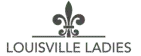 louisville ladies logo gray
